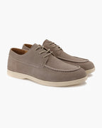 Chaussures à lacets en daim haut de gamme