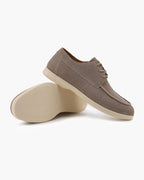 Chaussures à lacets en daim haut de gamme