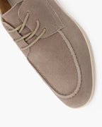 Chaussures à lacets en daim haut de gamme