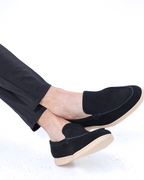 Mocassins en daim Old Money Premium