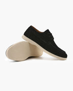 Chaussures à lacets en daim haut de gamme