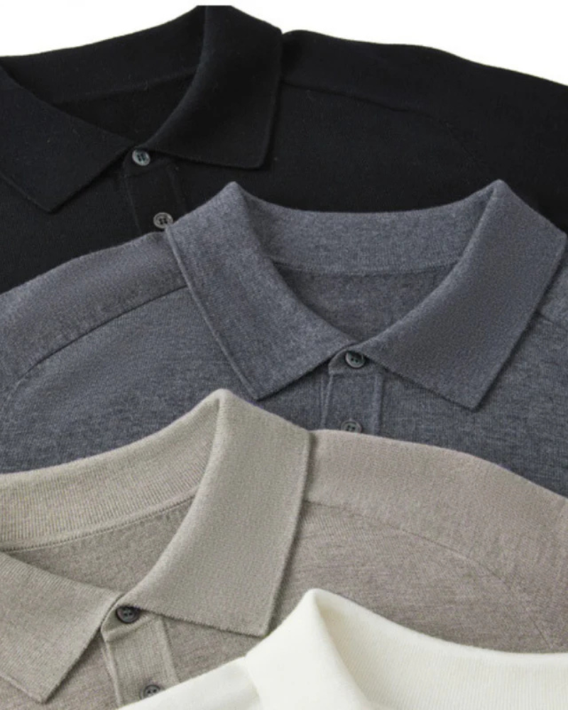 Polo 100% laine haut de gamme