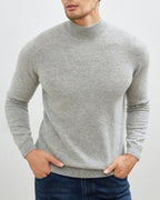 Pull à col roulé 100 % cachemire