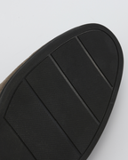 Mocassins en daim haut de gamme - Semelles noires