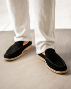 Mocassins en daim Old Money Premium