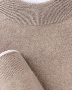 Pull à col roulé 100 % cachemire