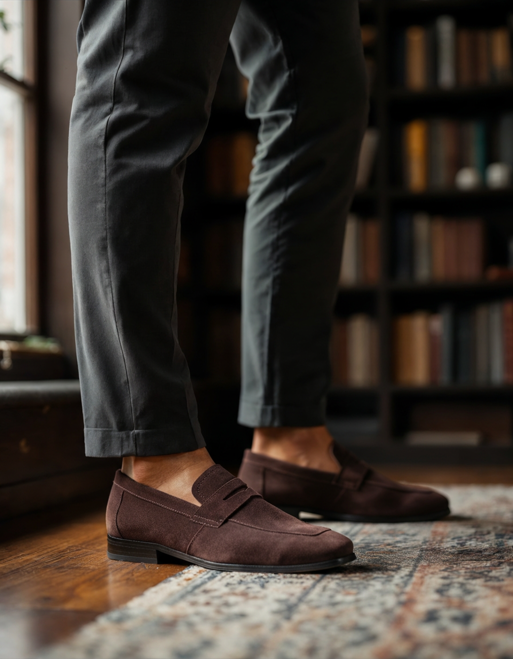 Mocassins en daim Old Money