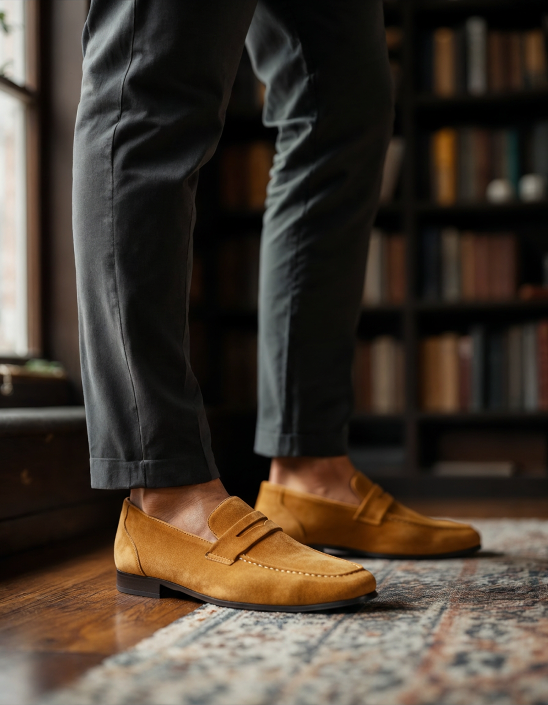 Mocassins en daim Old Money