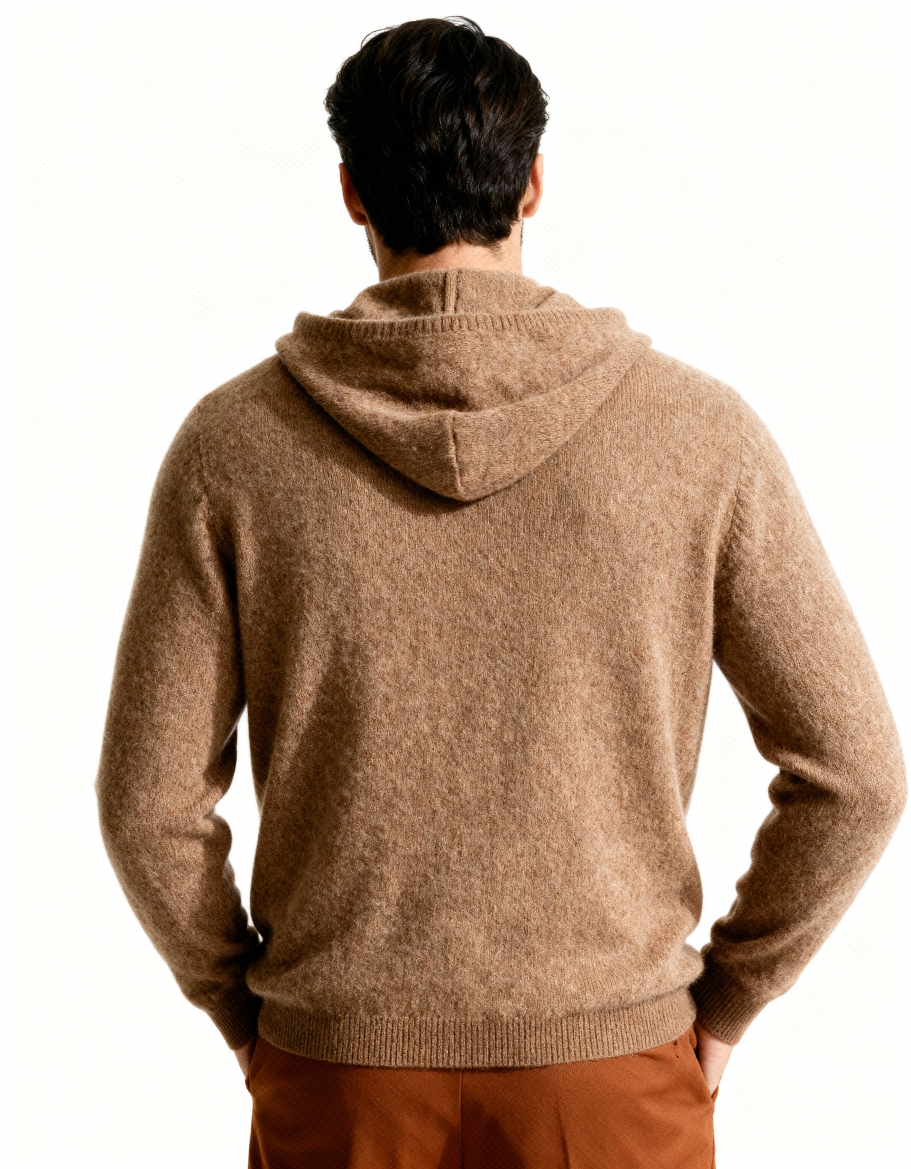 Sweat à capuche 100% cachemire