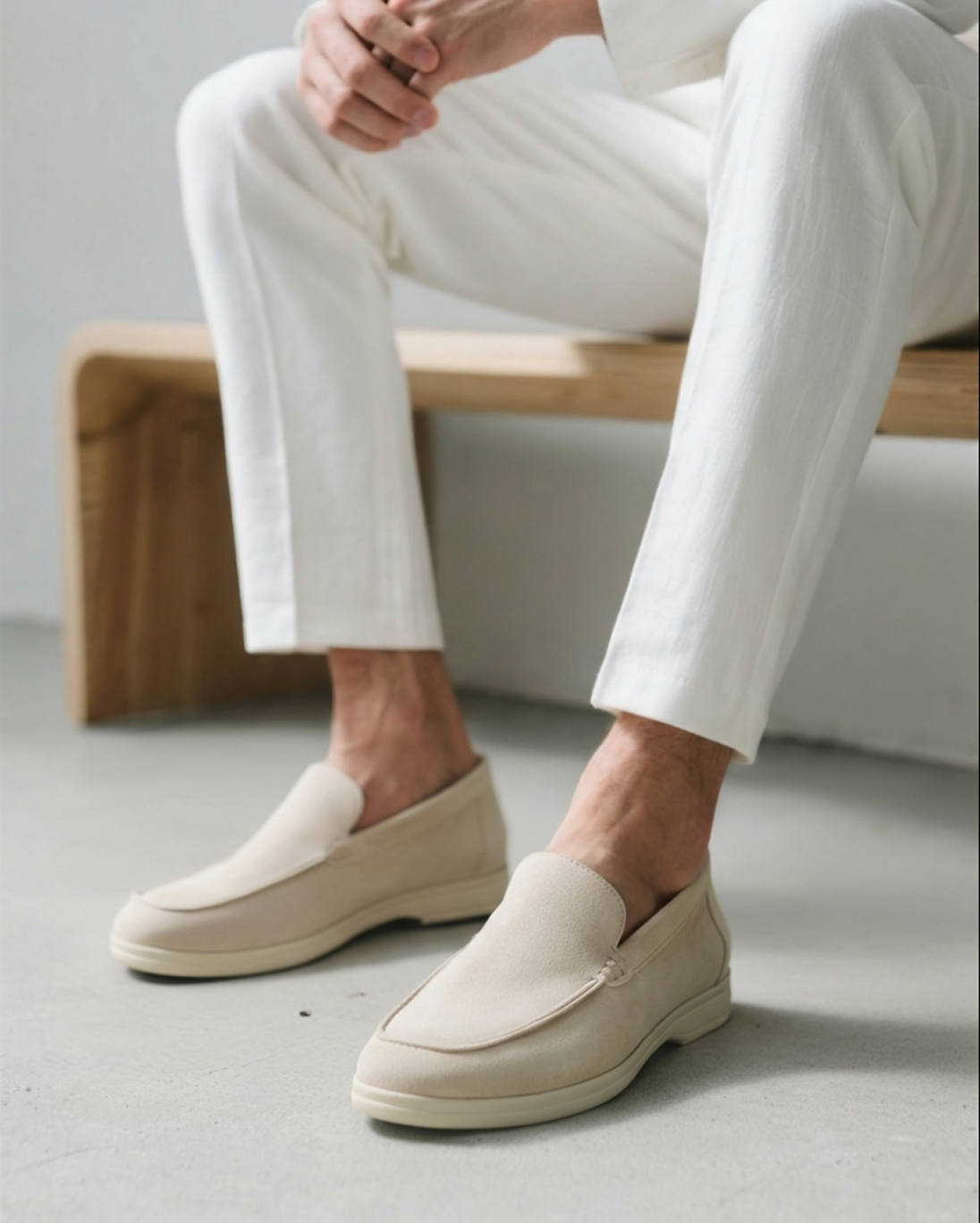 Mocassins en daim Old Money