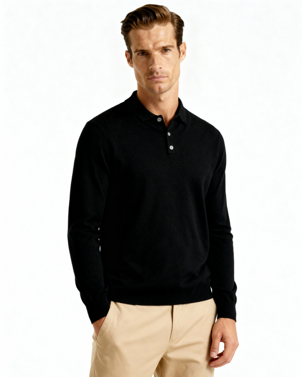 Polo 100% cachemire