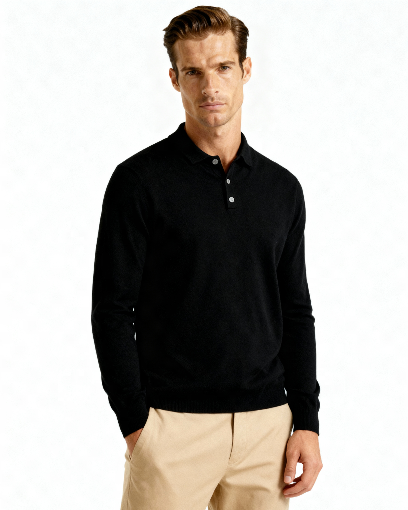 Polo 100% cachemire